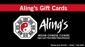 Gift Card - Aling's Chinese Restaurant