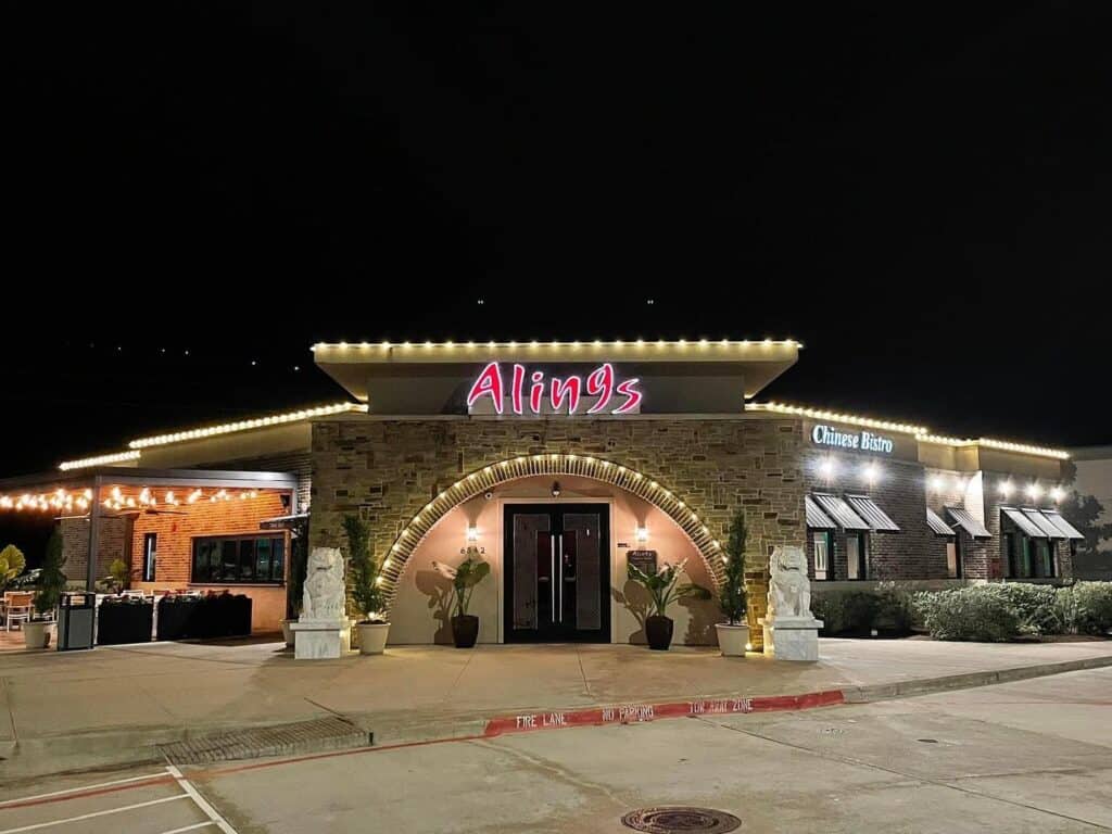 Restaurants with Outdoor Seating in Sugar Land, TX - Alings Chinese Bistro